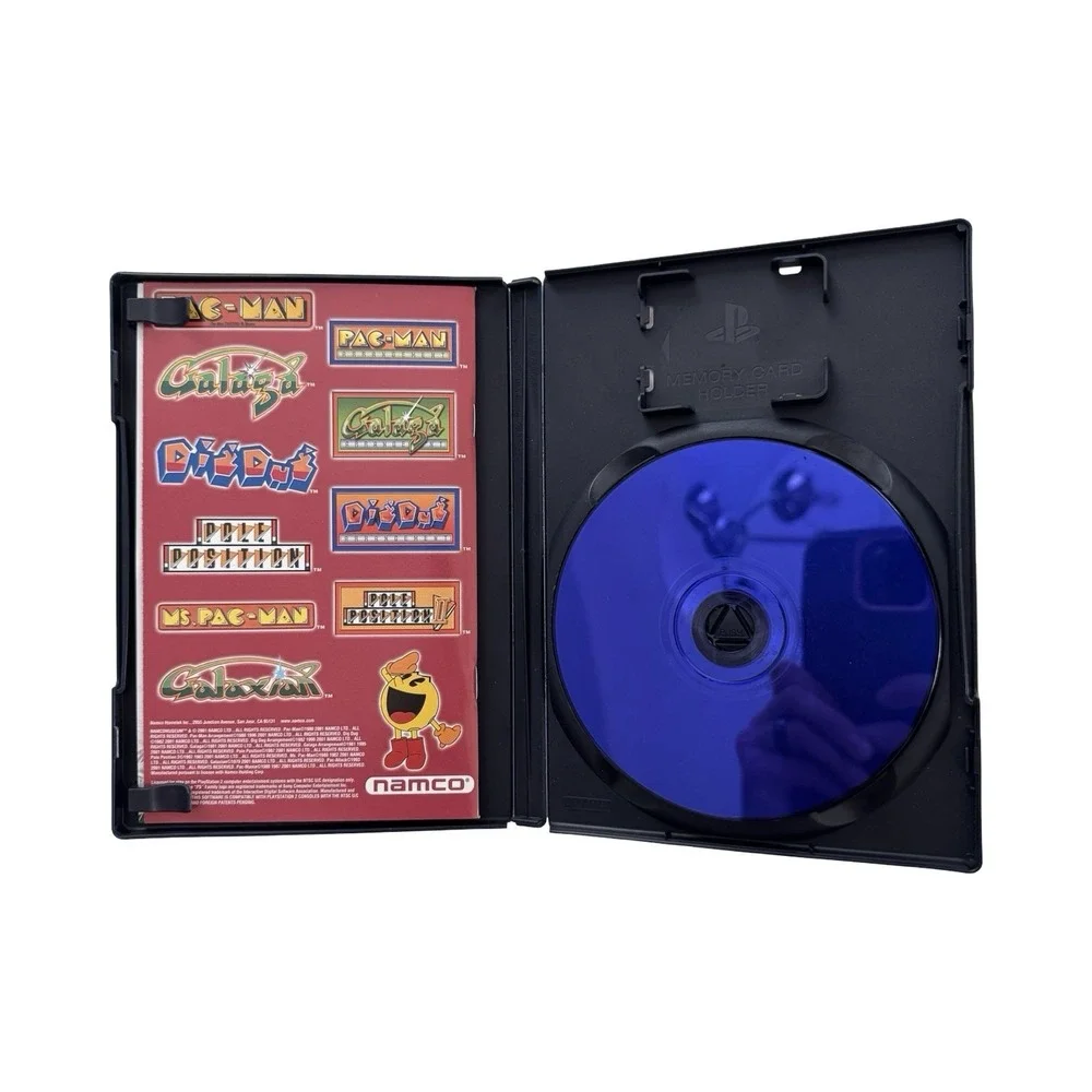 Namco Museum Sony PlayStation 2 PS2 Arcade Classics Compilation SLUS 20273 CIB‎